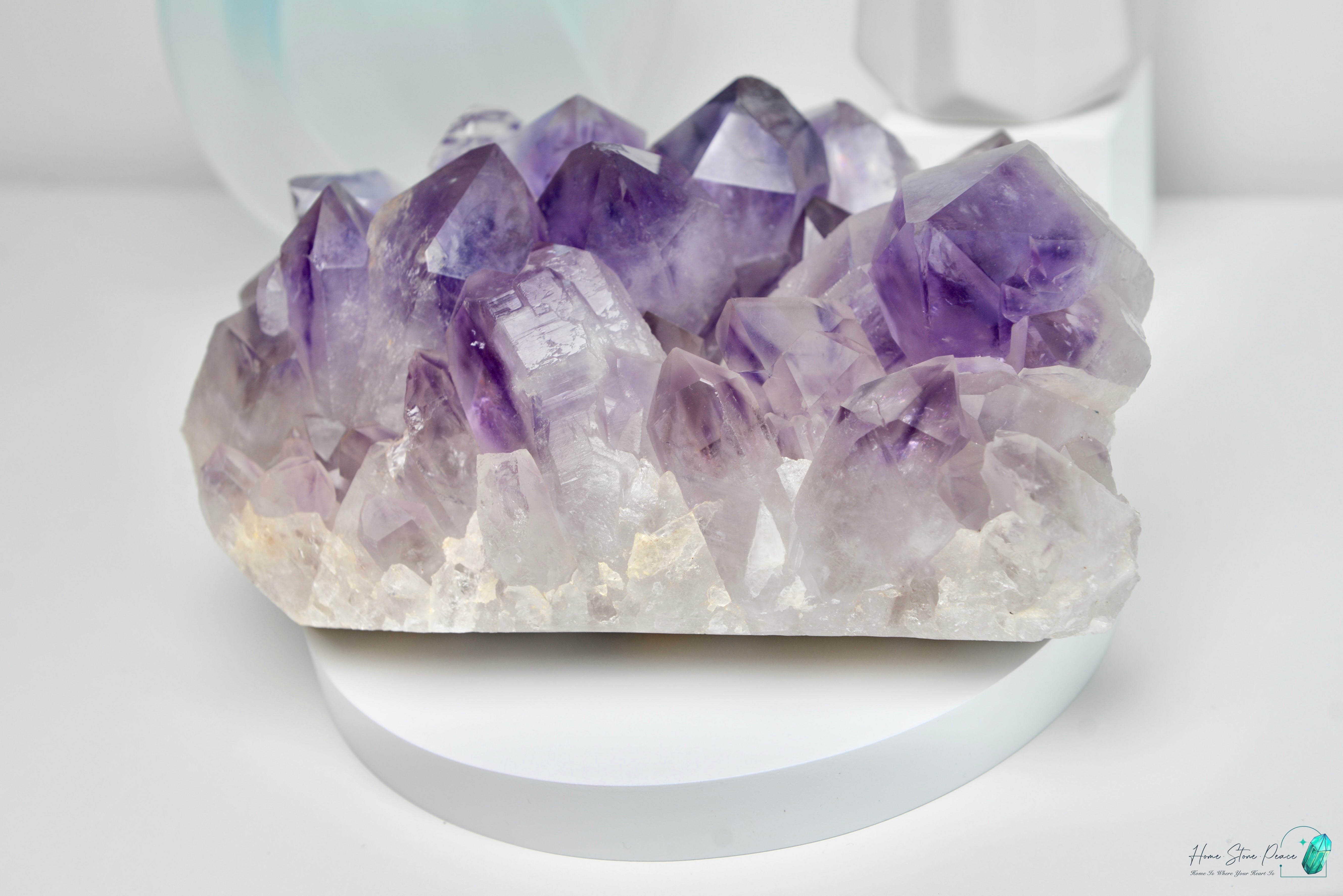 Natural Bolivian Amethyst Cluster (Large) 玻利維亞紫水晶簇