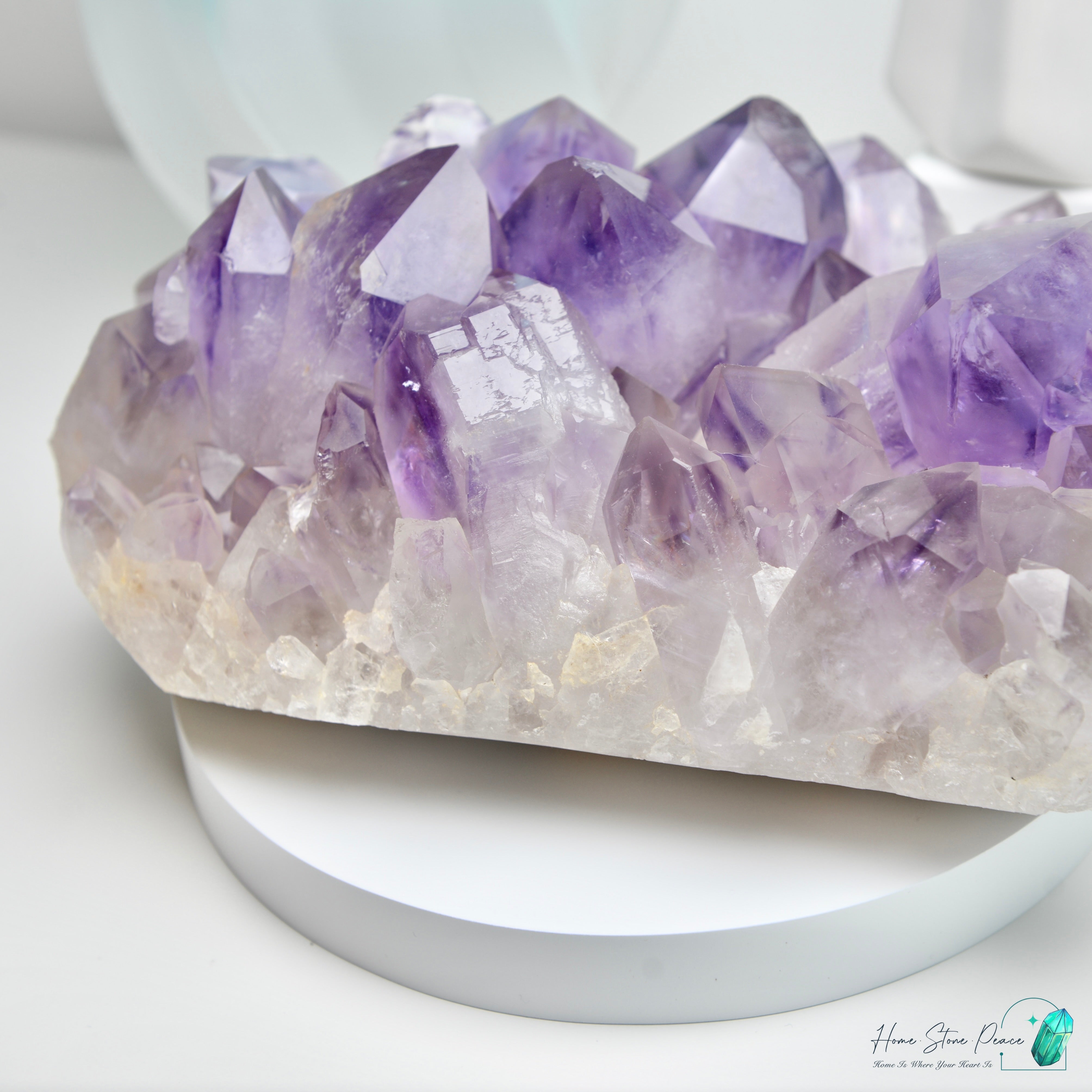 Natural Bolivian Amethyst Cluster (Large) 玻利維亞紫水晶簇