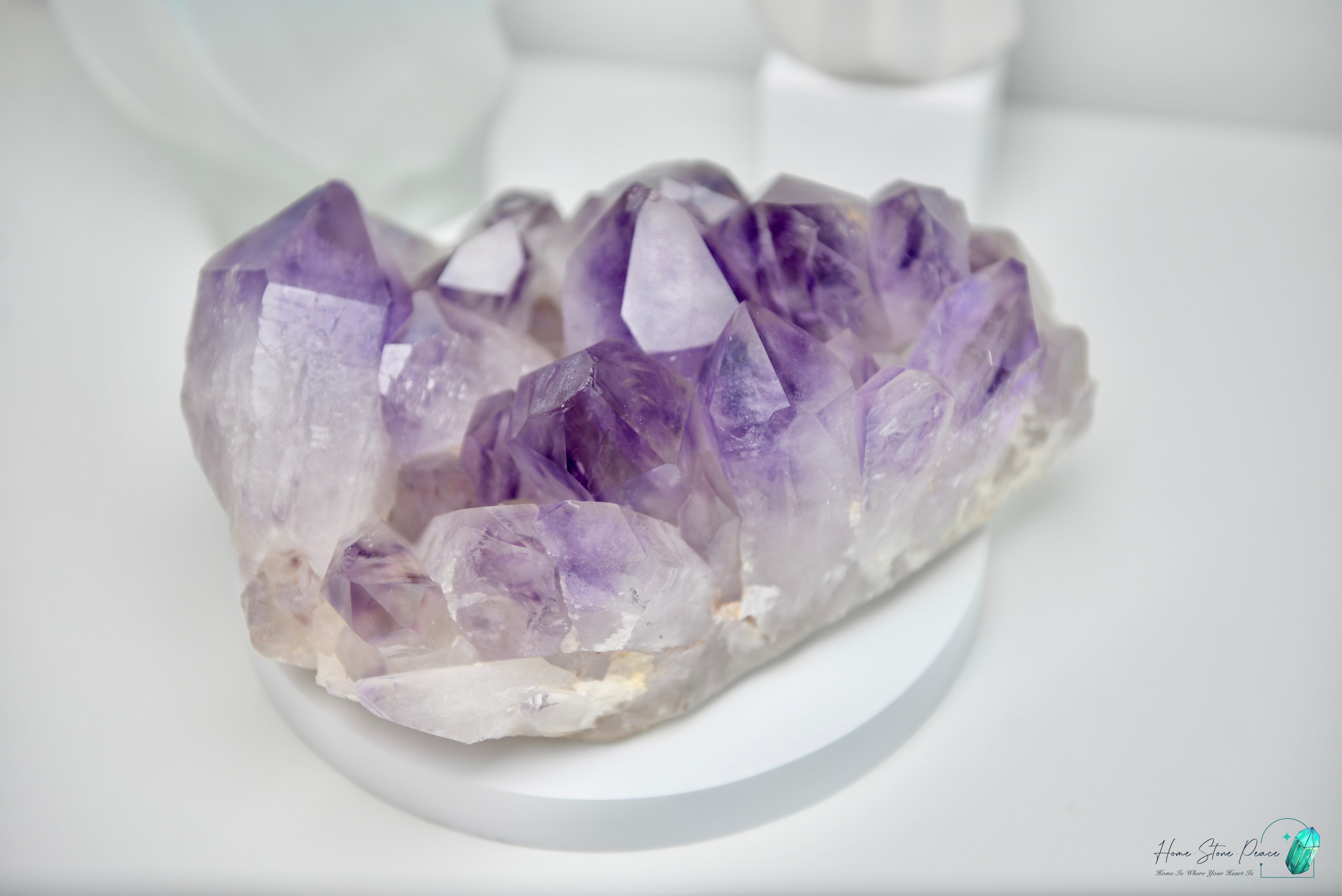 Natural Bolivian Amethyst Cluster (Large) 玻利維亞紫水晶簇