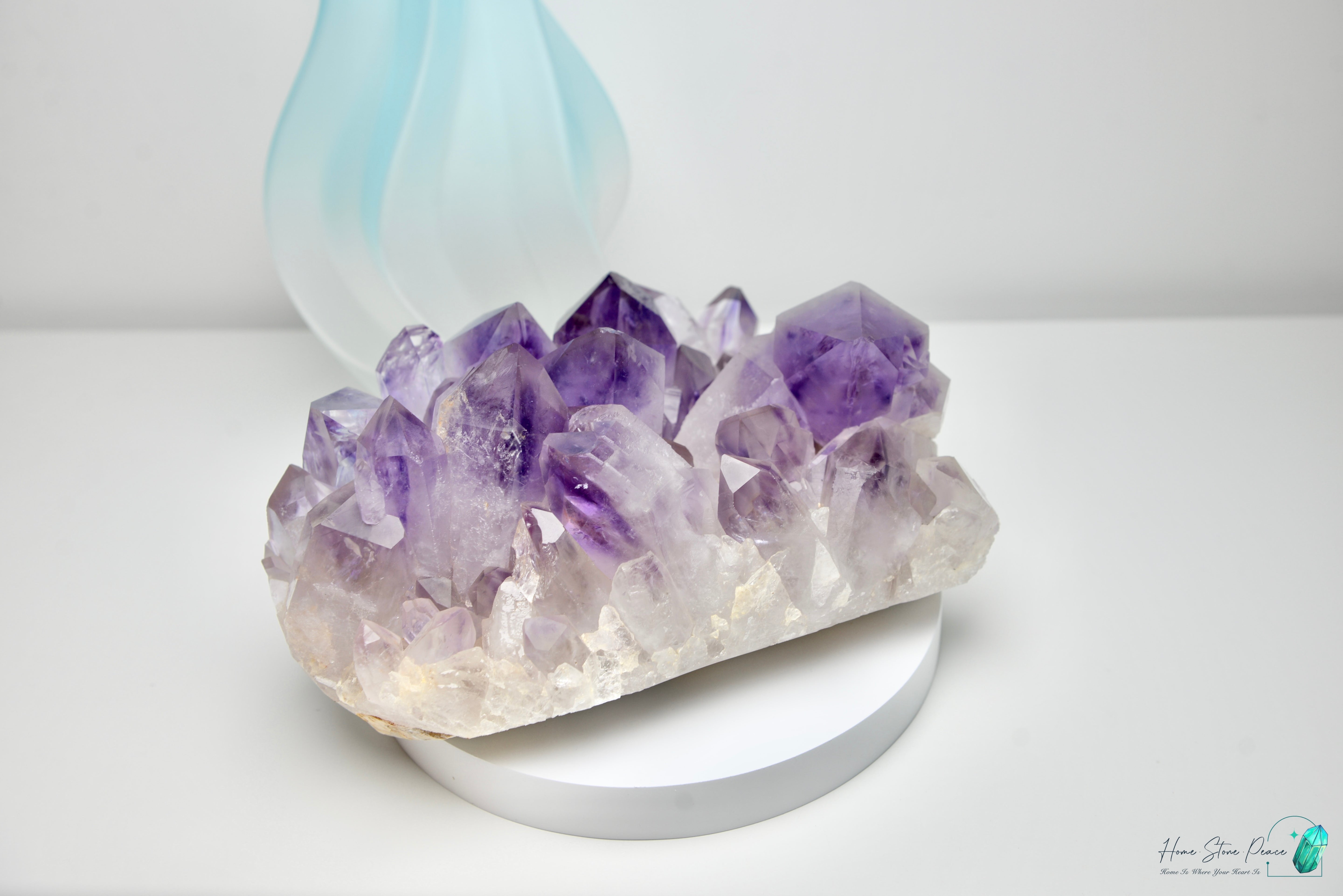 Natural Bolivian Amethyst Cluster (Large) 玻利維亞紫水晶簇