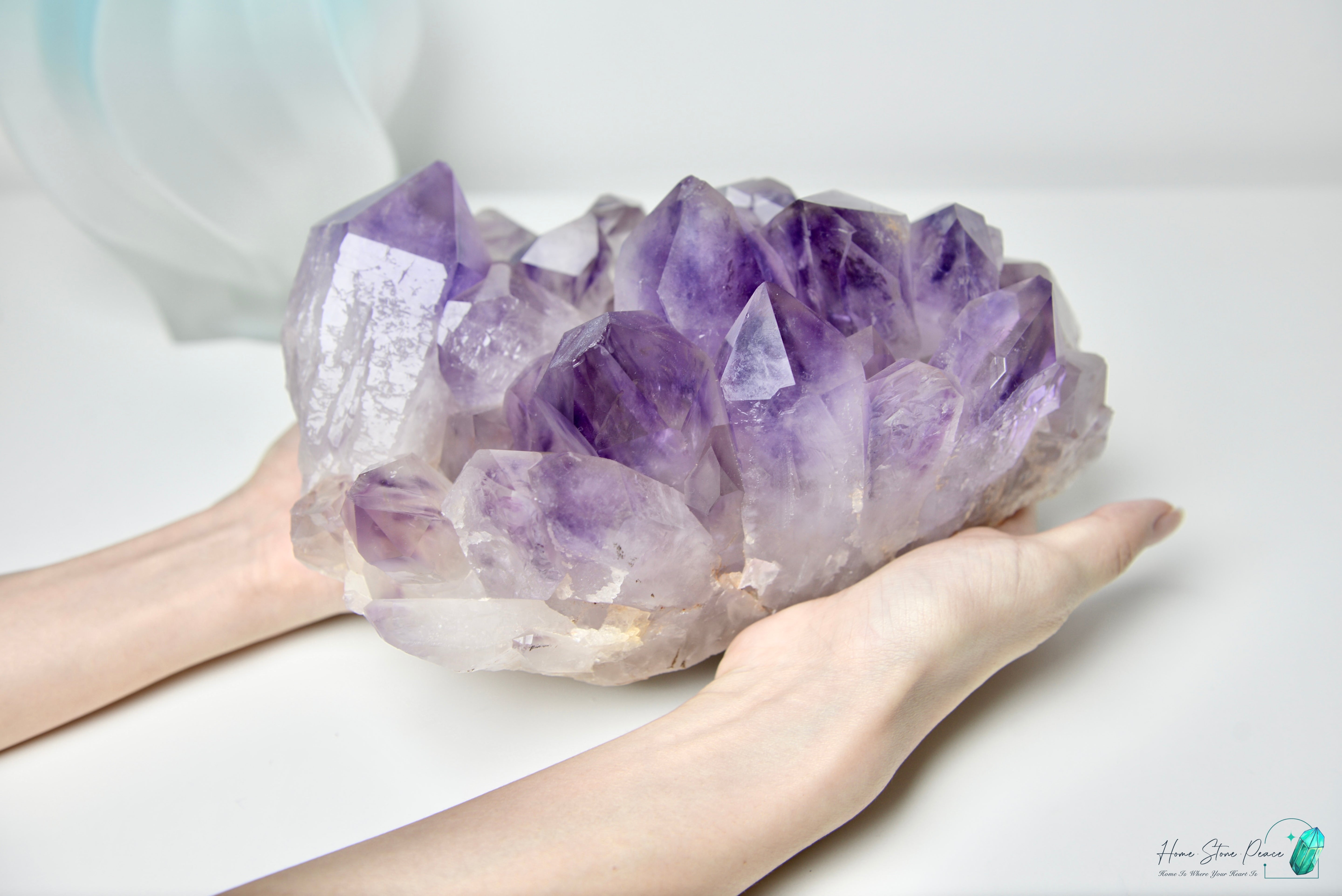 Natural Bolivian Amethyst Cluster (Large) 玻利維亞紫水晶簇