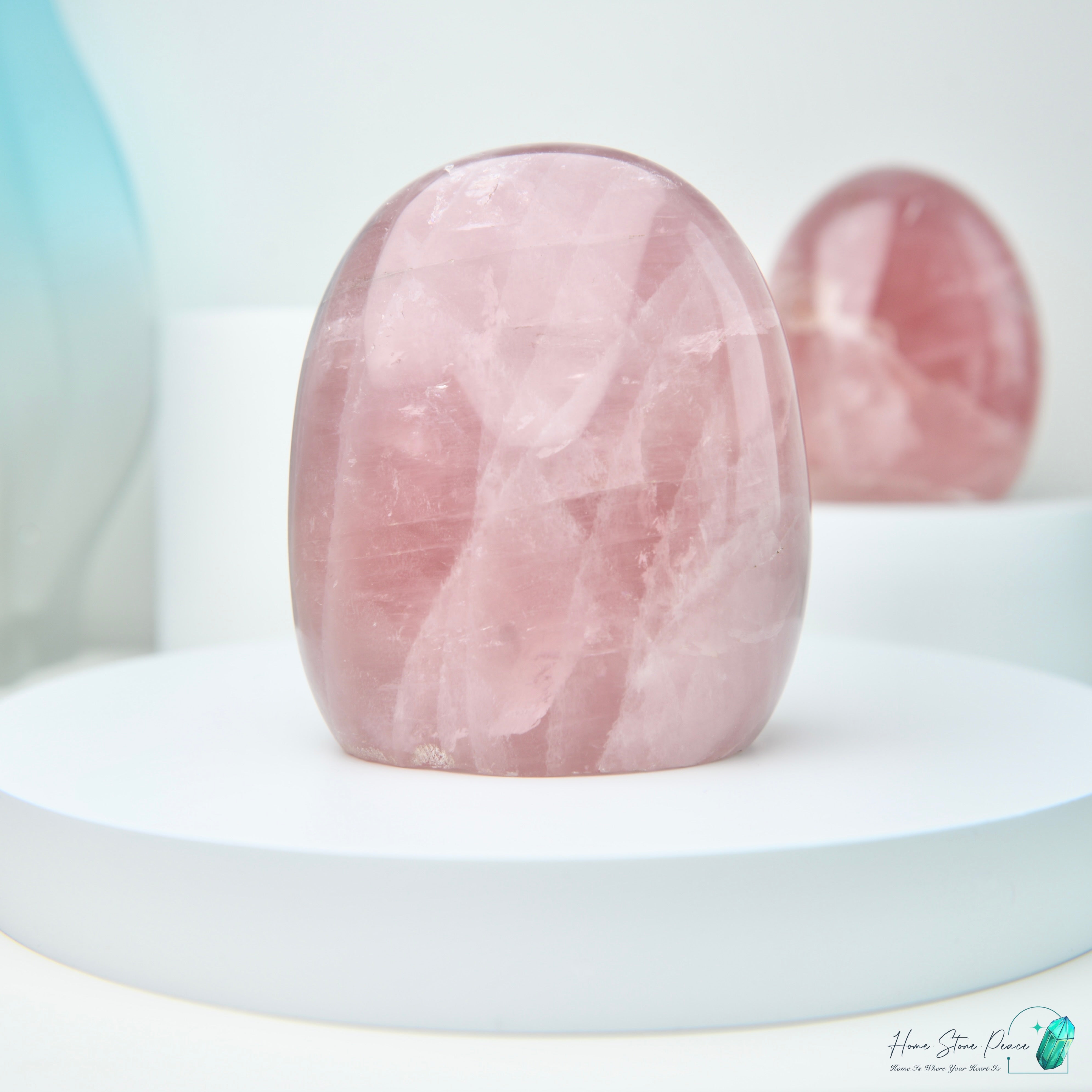 Madagascar Rose Quartz Free Form 馬達加斯加粉晶隨形