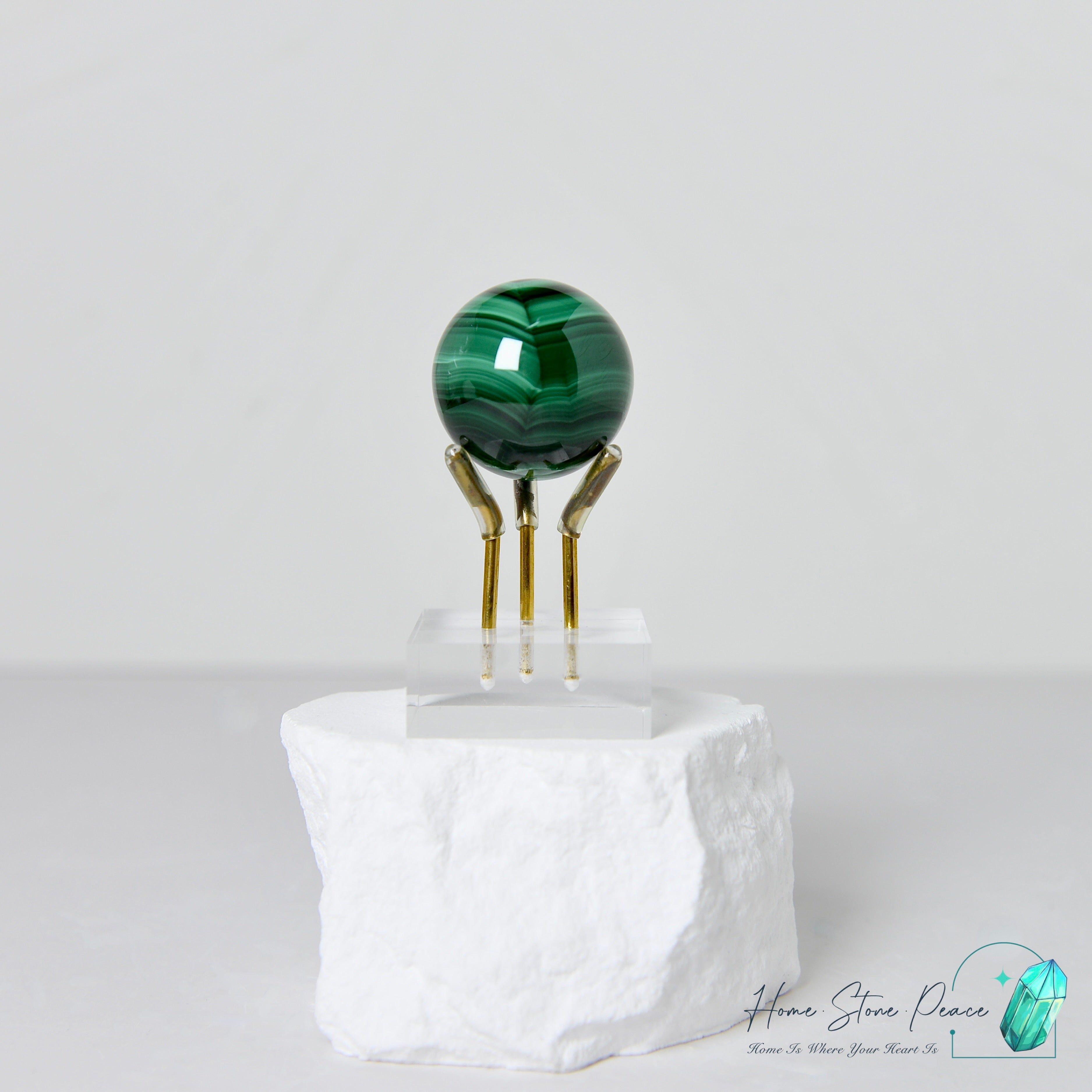 孔雀石石球 Malachite Sphere