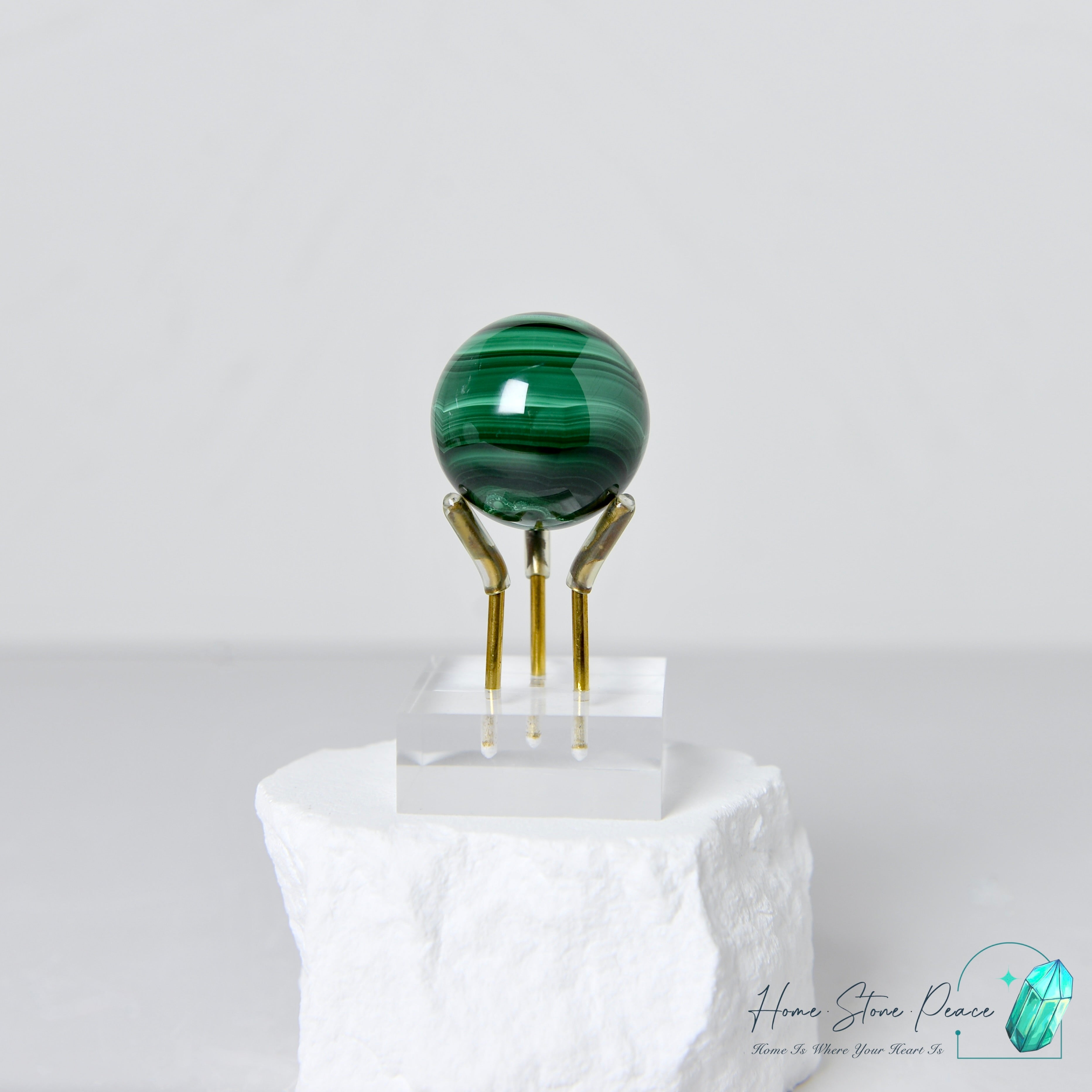 孔雀石石球 Malachite Sphere