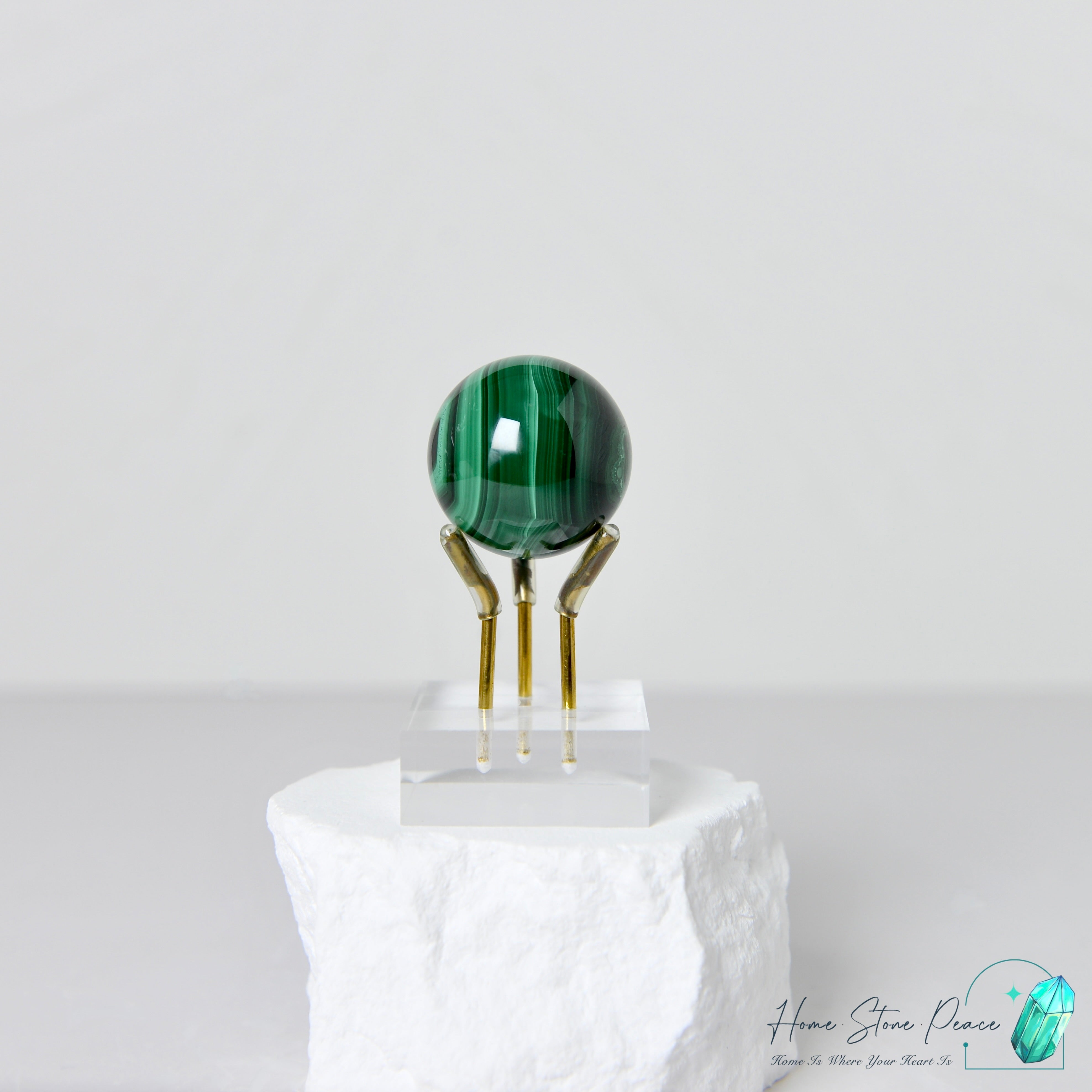 孔雀石石球 Malachite Sphere