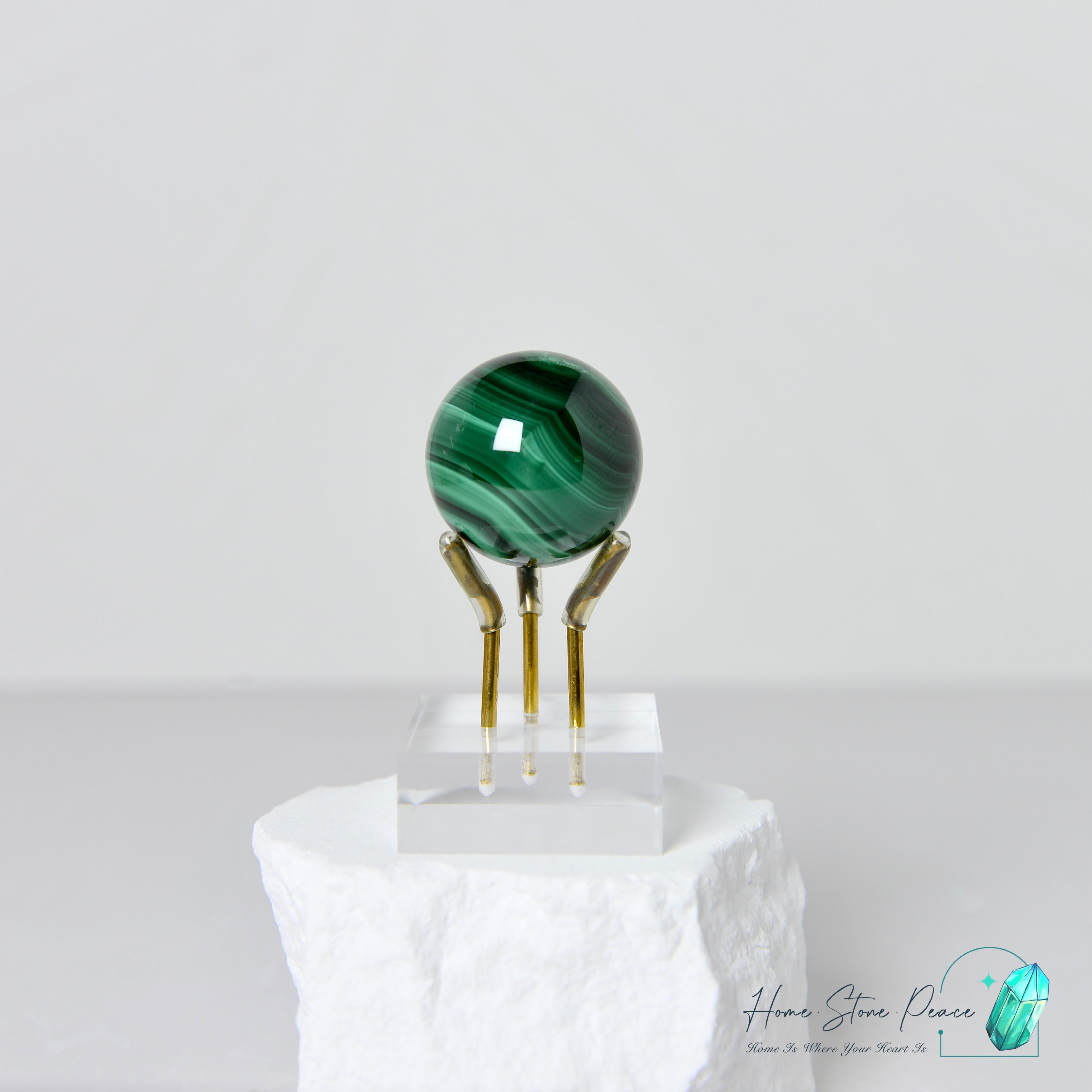 孔雀石石球 Malachite Sphere