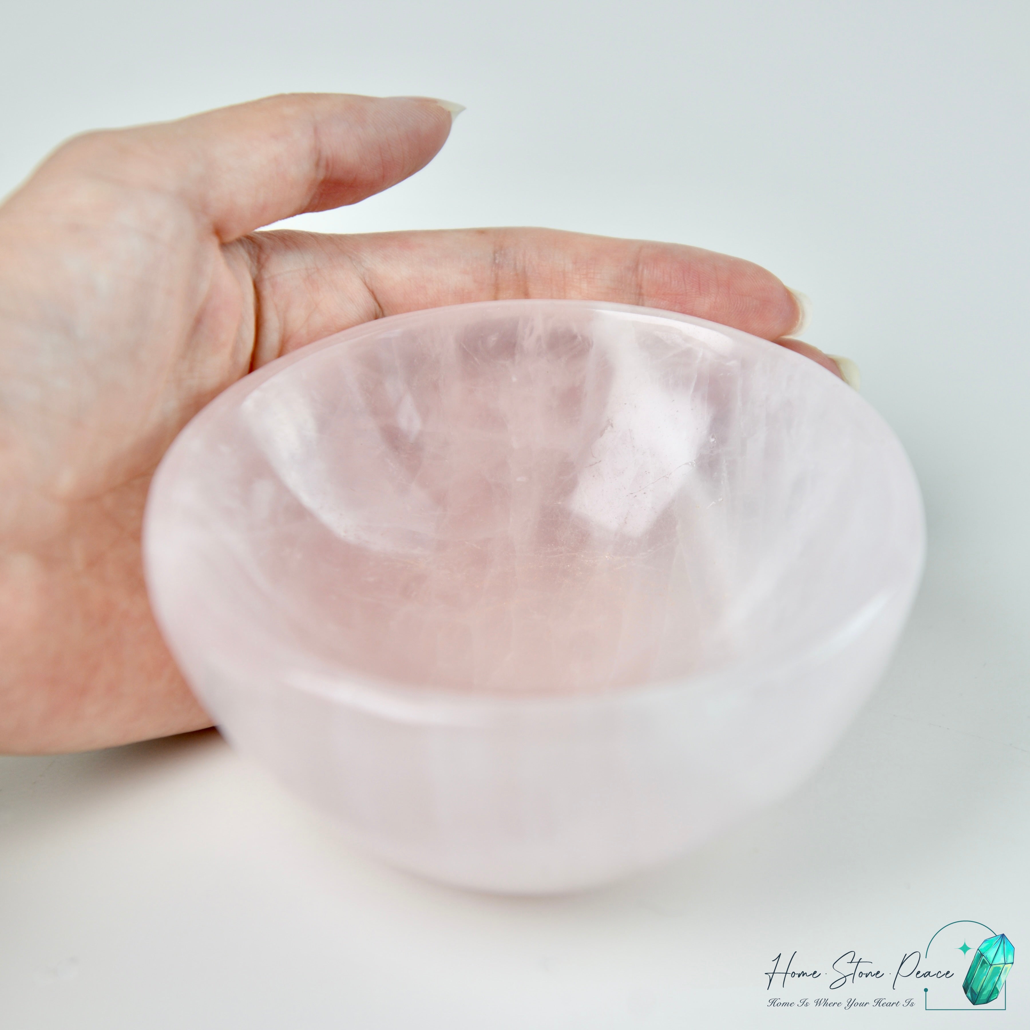 Rose Quartz Bowl 粉紅水晶碗