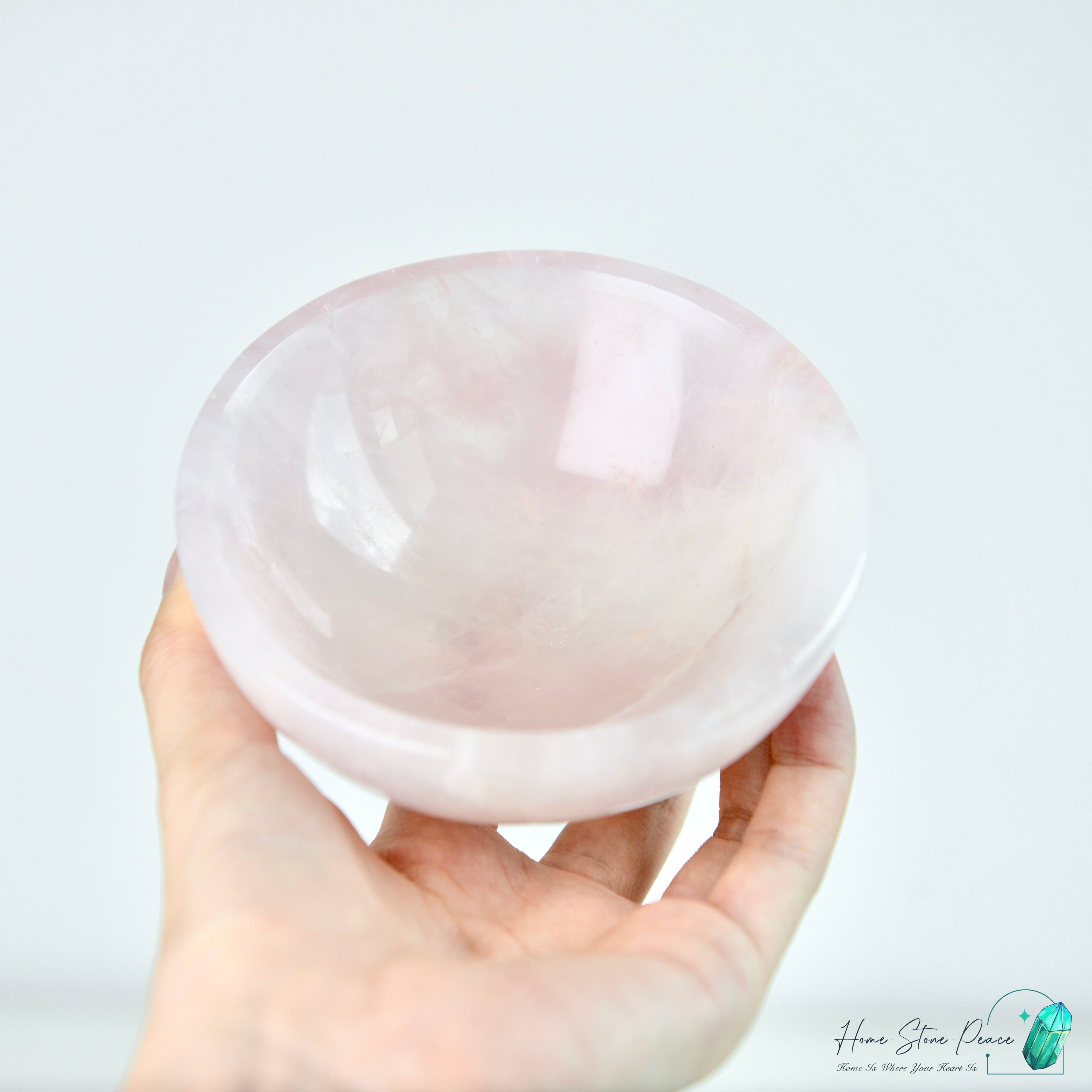 粉紅水晶碗 Rose Quartz Bowl