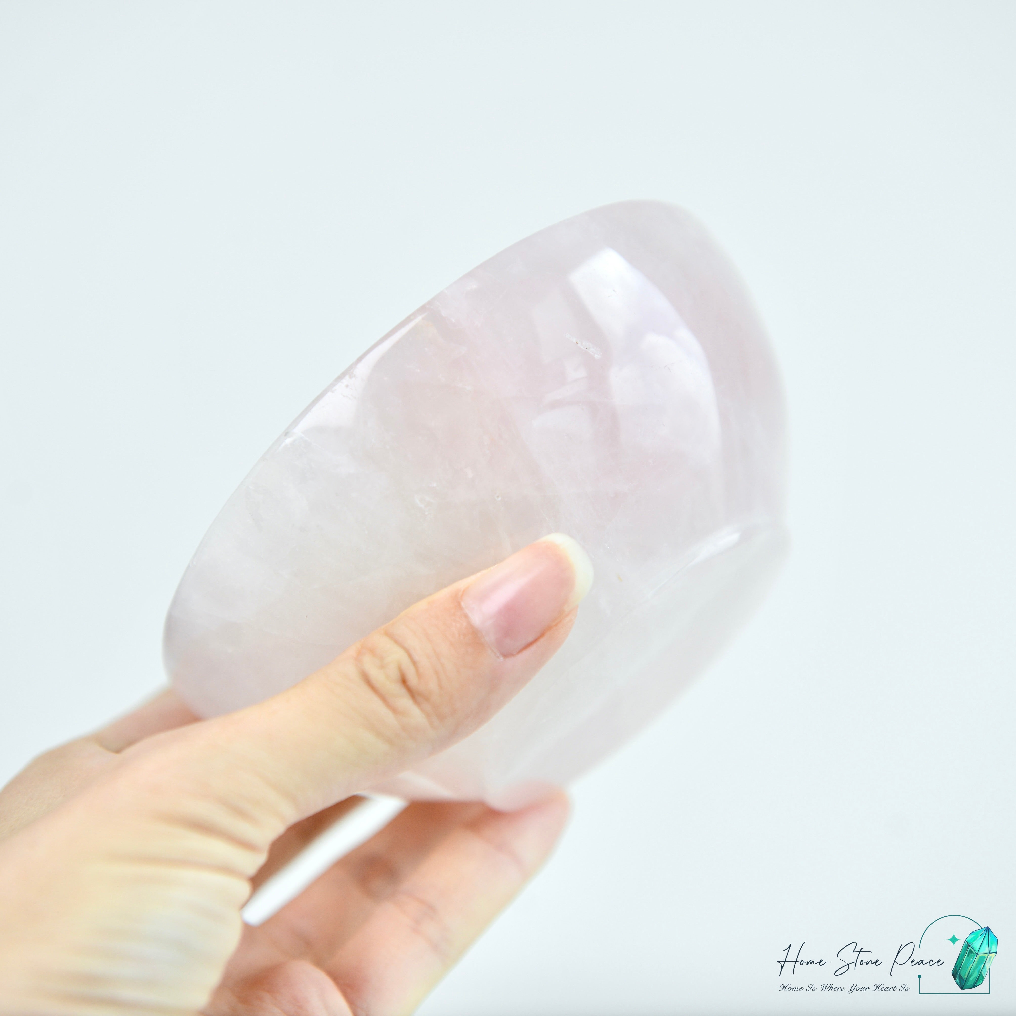 粉紅水晶碗 Rose Quartz Bowl