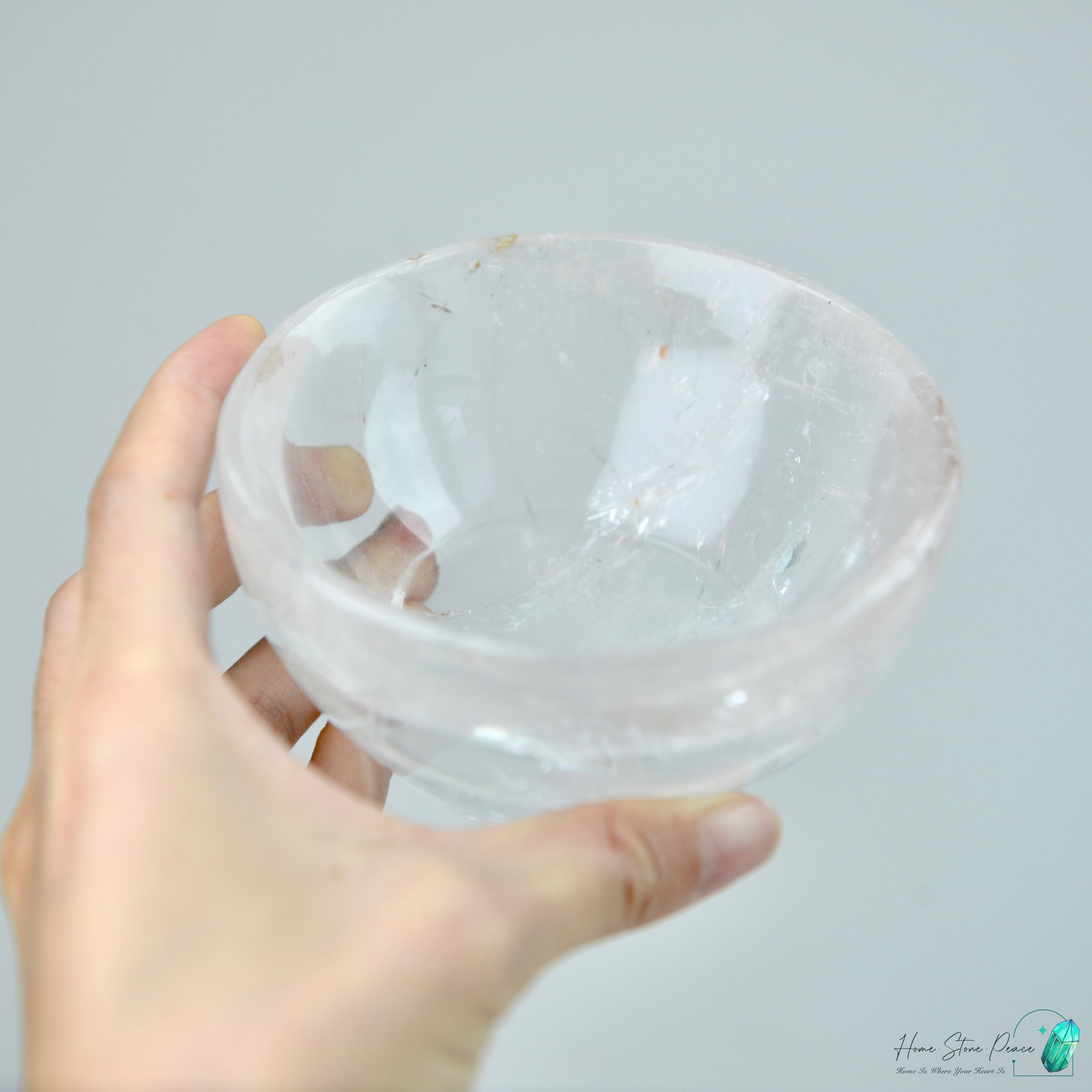 白水晶碗 Clear Quartz Bowl