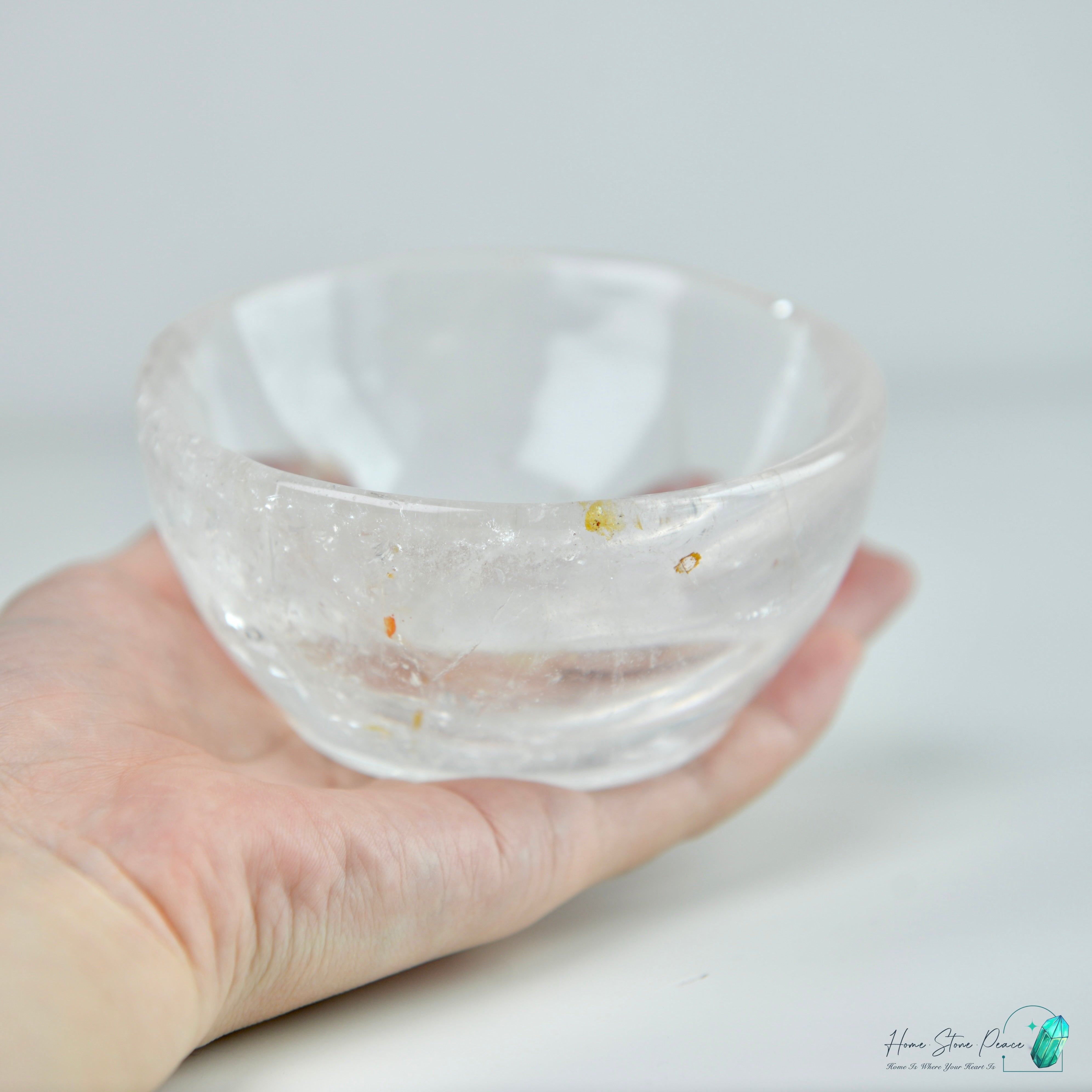 白水晶碗 Clear Quartz Bowl