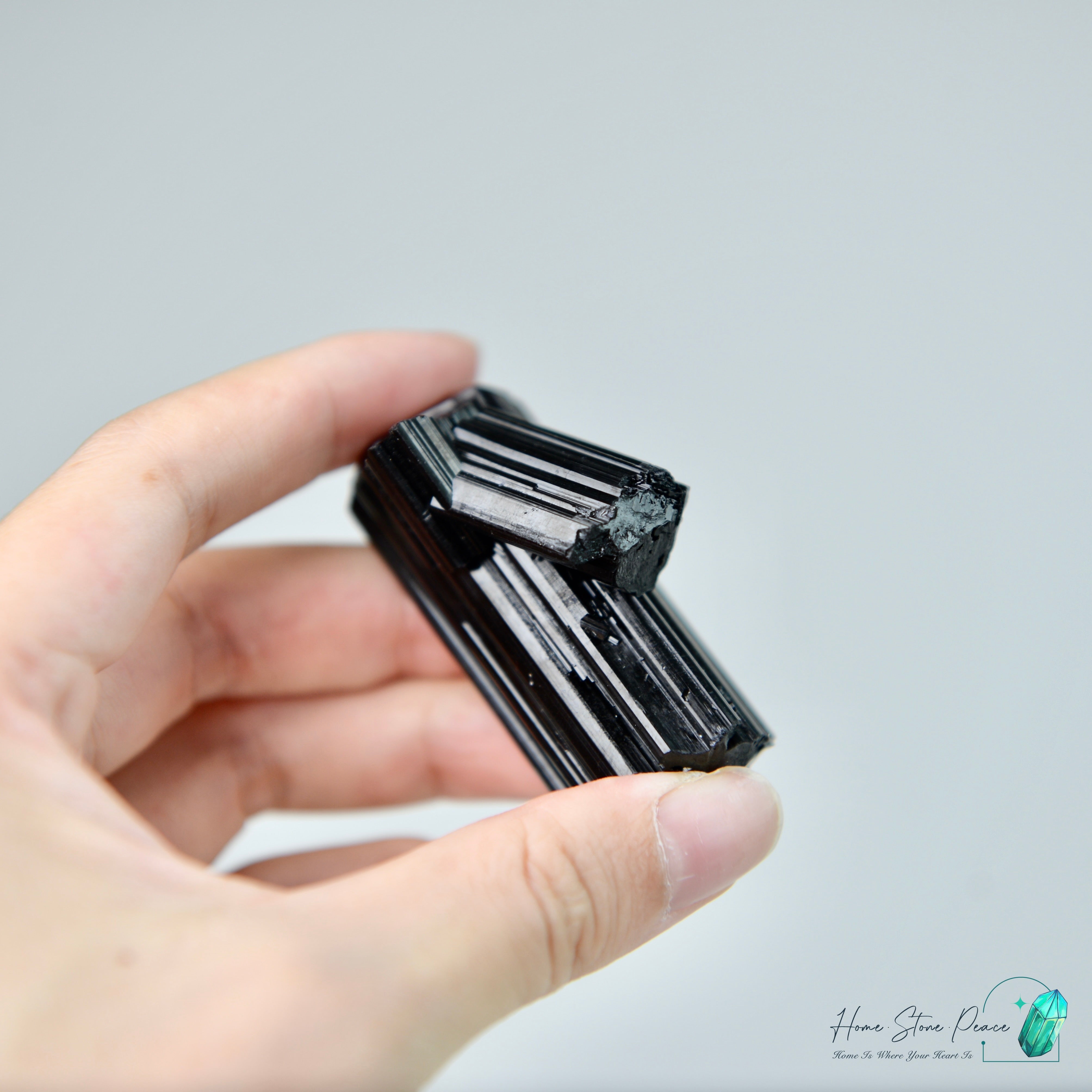 Premium Mozambique Black Tourmaline 莫桑比克黑碧璽原石