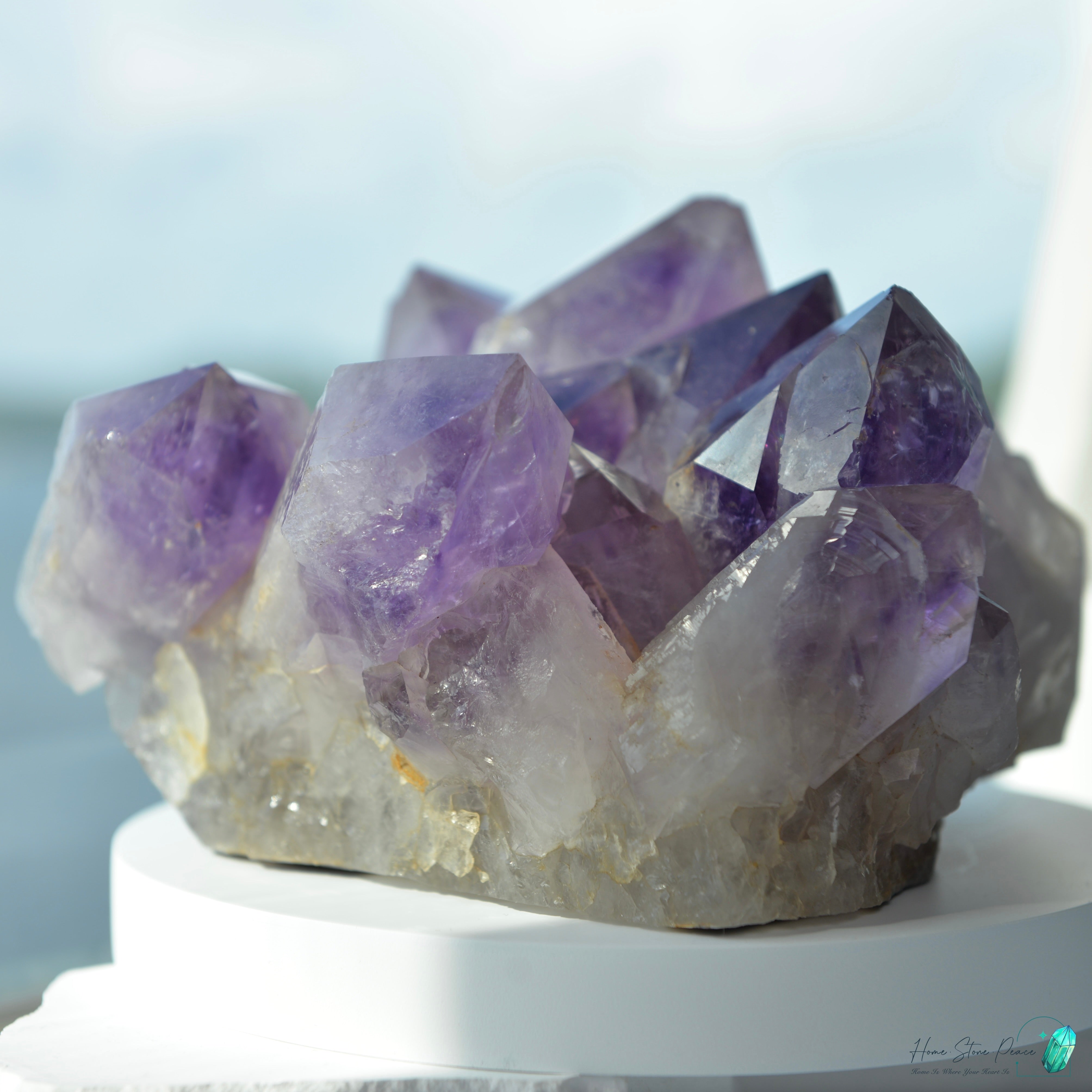 玻利維亞紫水晶簇 (大型）Natural Bolivian Amethyst Cluster (Large)