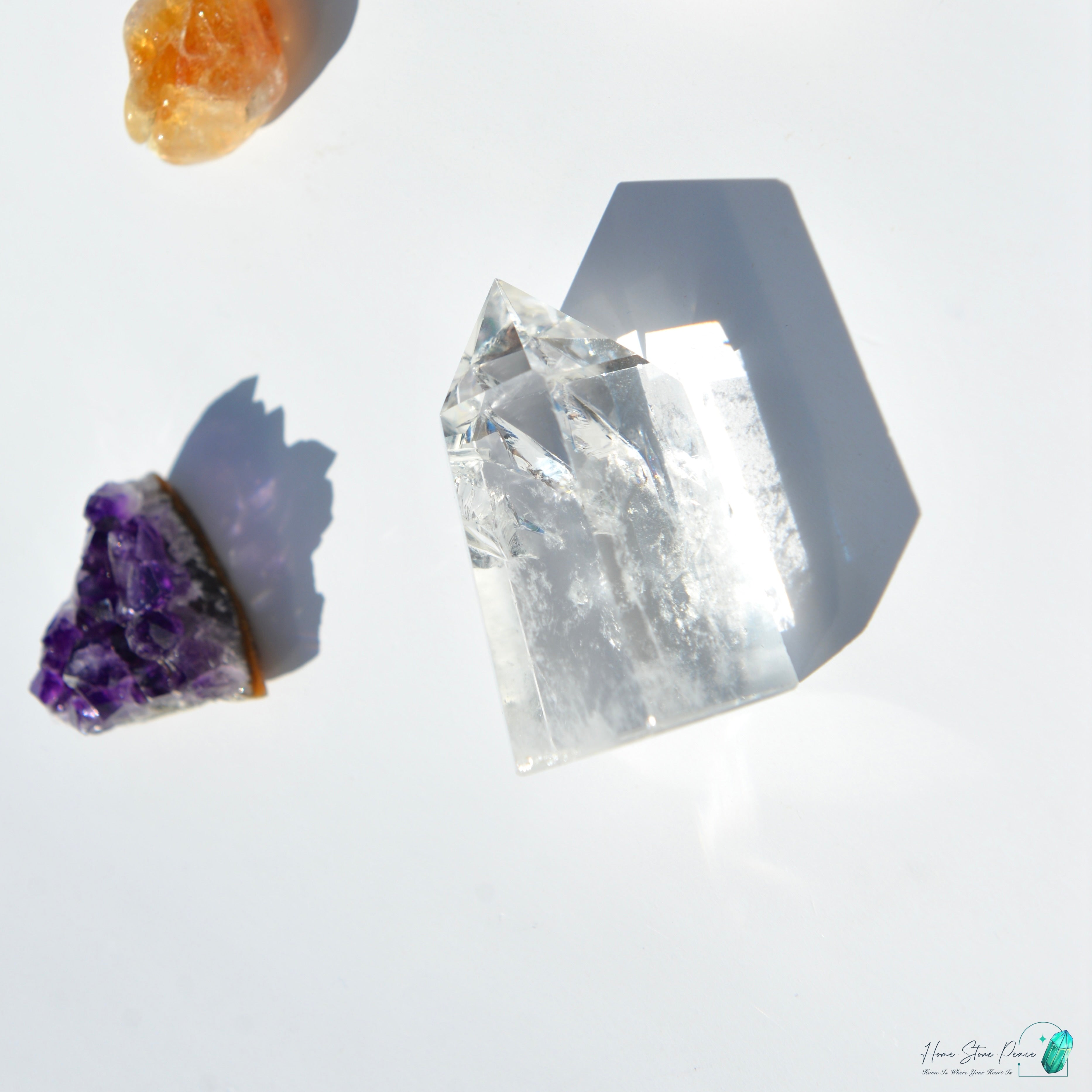 Clear Quartz Tower 白水晶小柱