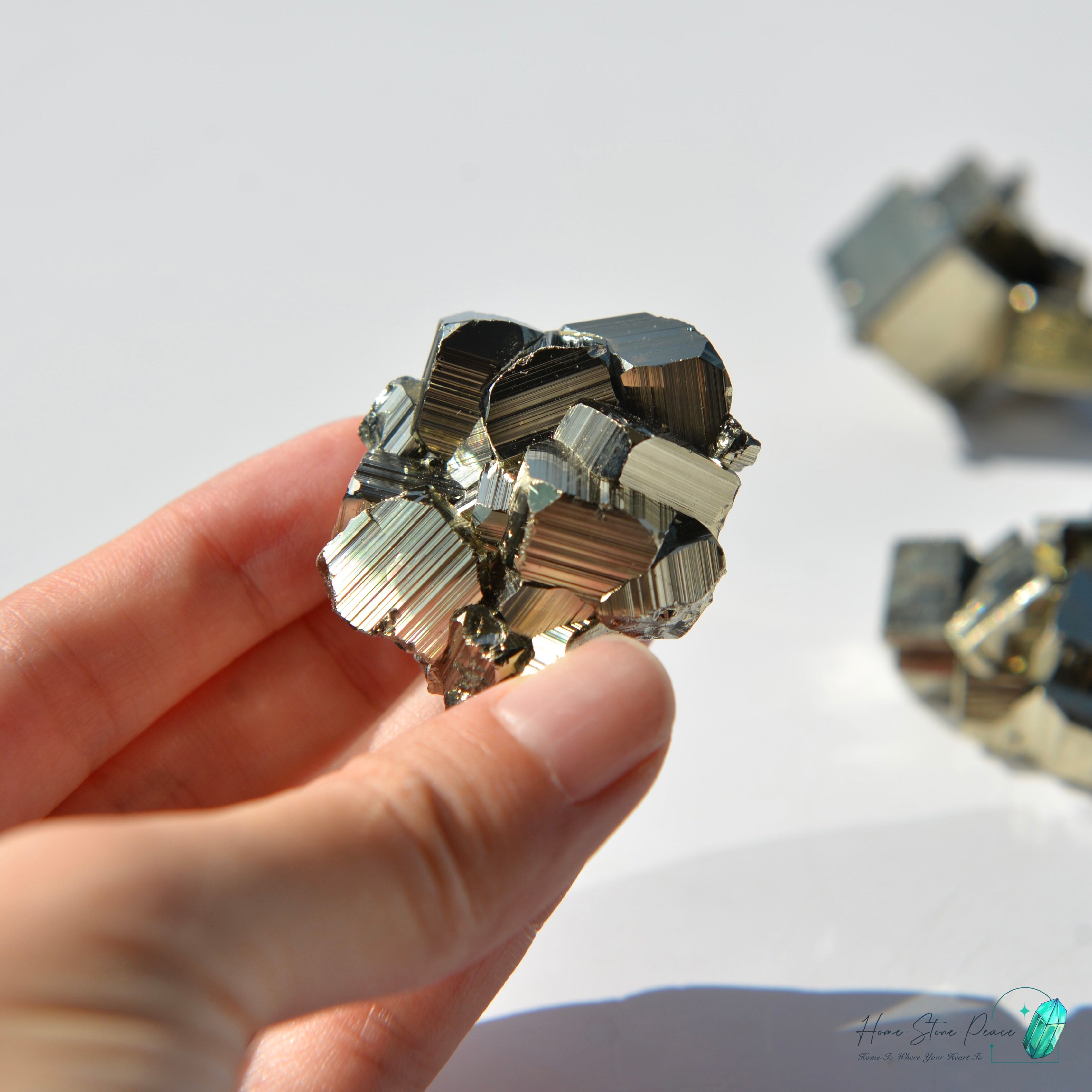 秘魯黃鐵礦 Premium Peruvian Pyrite Cluster