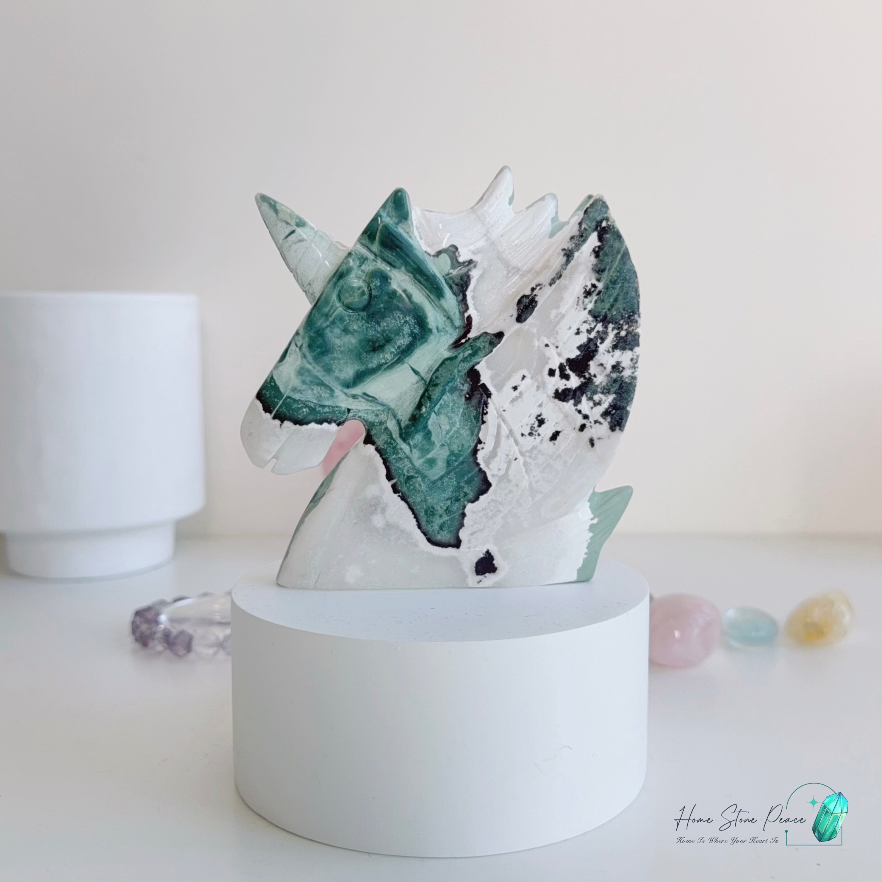海洋碧玉獨角獸 Ocean Jasper Unicorn