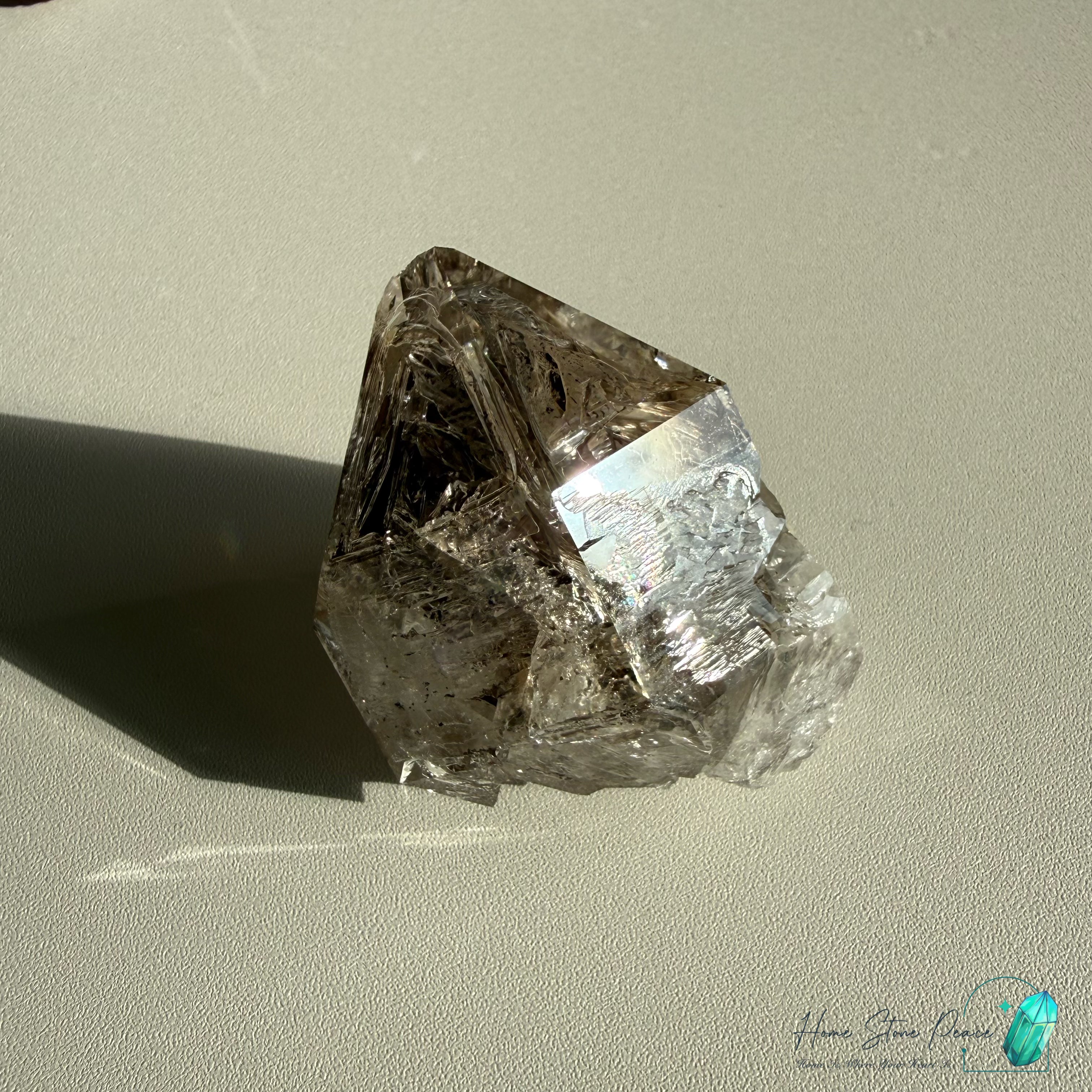 美國紐約骸骨泥土煙赫基蒙鑽石 New York Skeletal Herkimer Diamond with Clay Inclusions