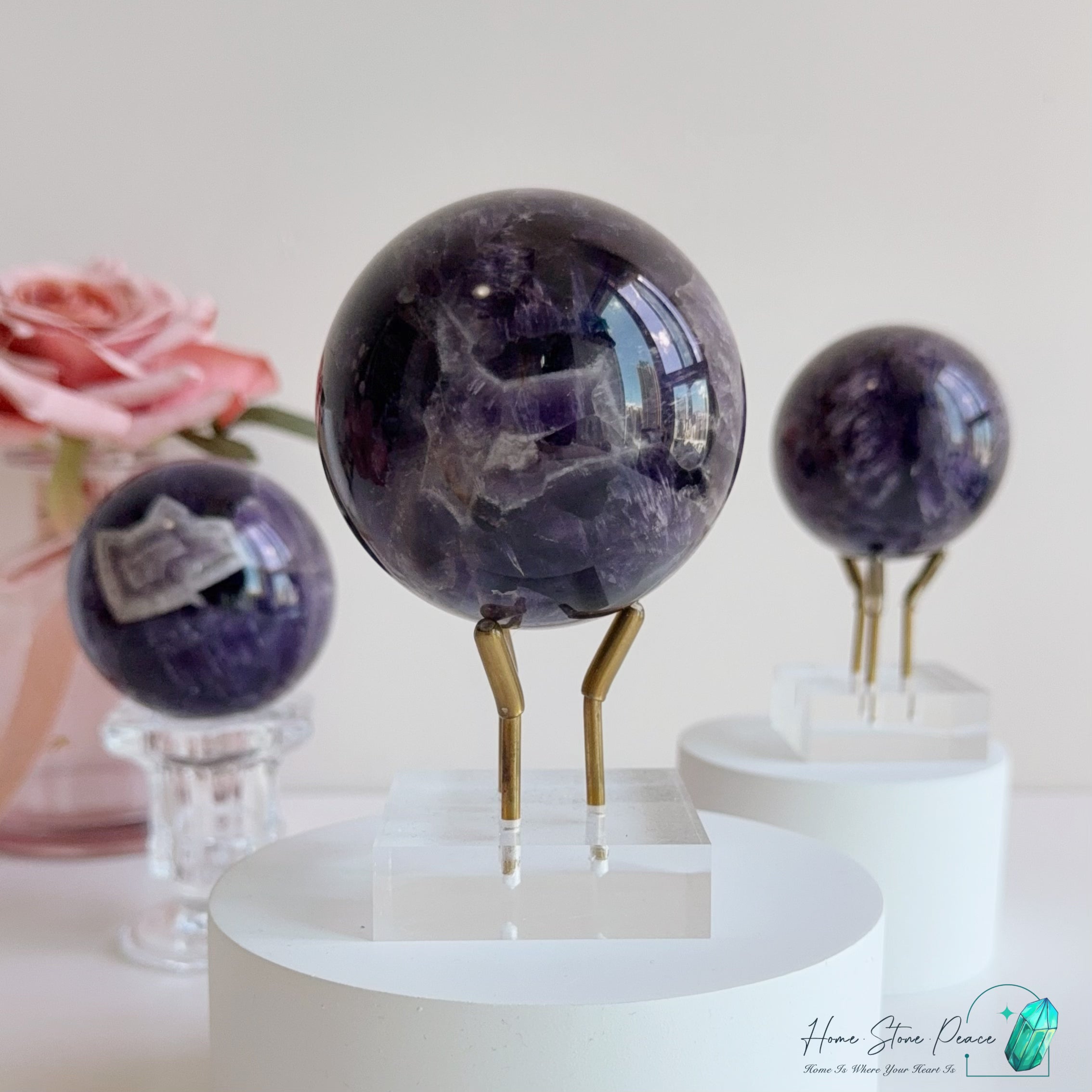 夢幻紫水晶球 Dreamy Amethyst Sphere