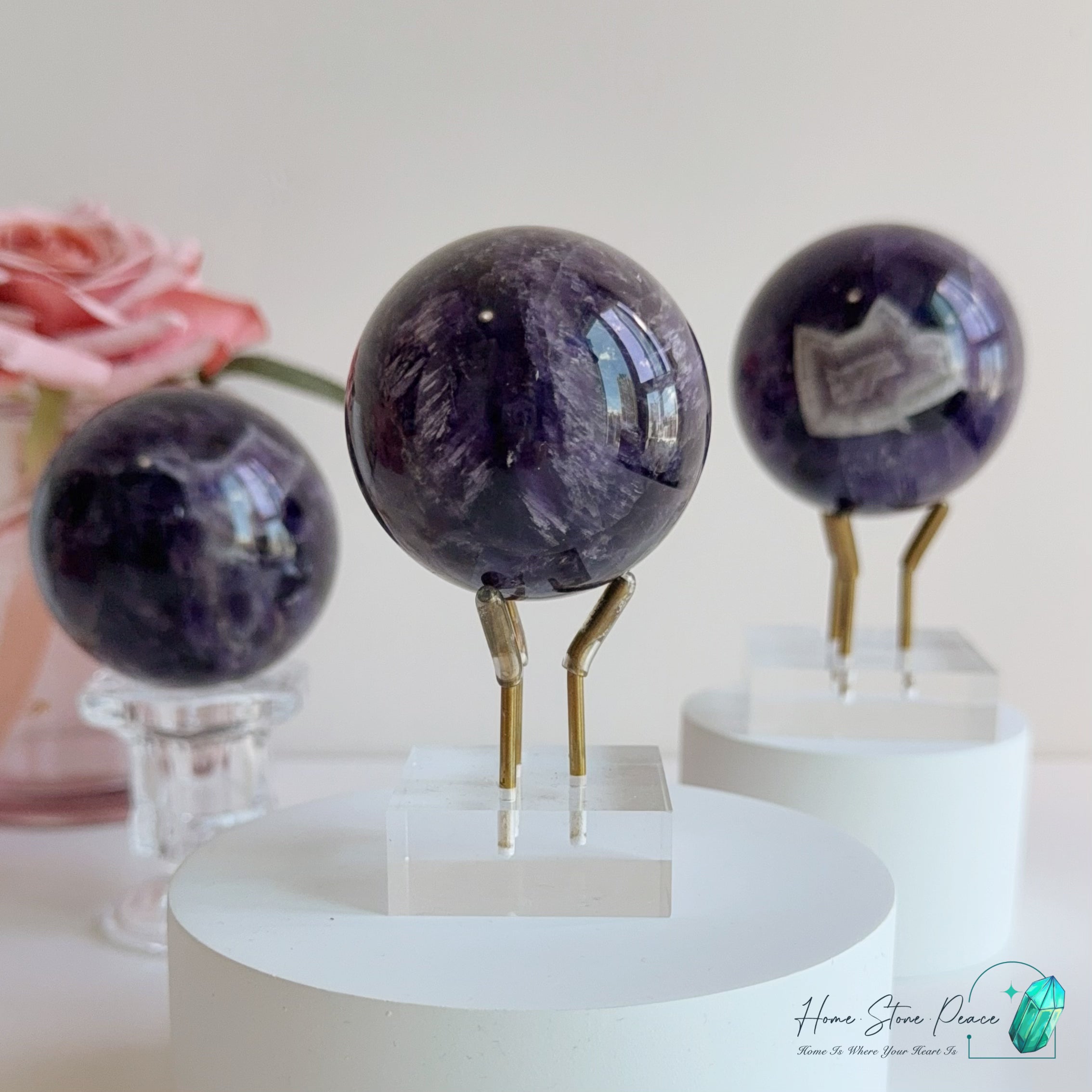 夢幻紫水晶球 Dreamy Amethyst Sphere