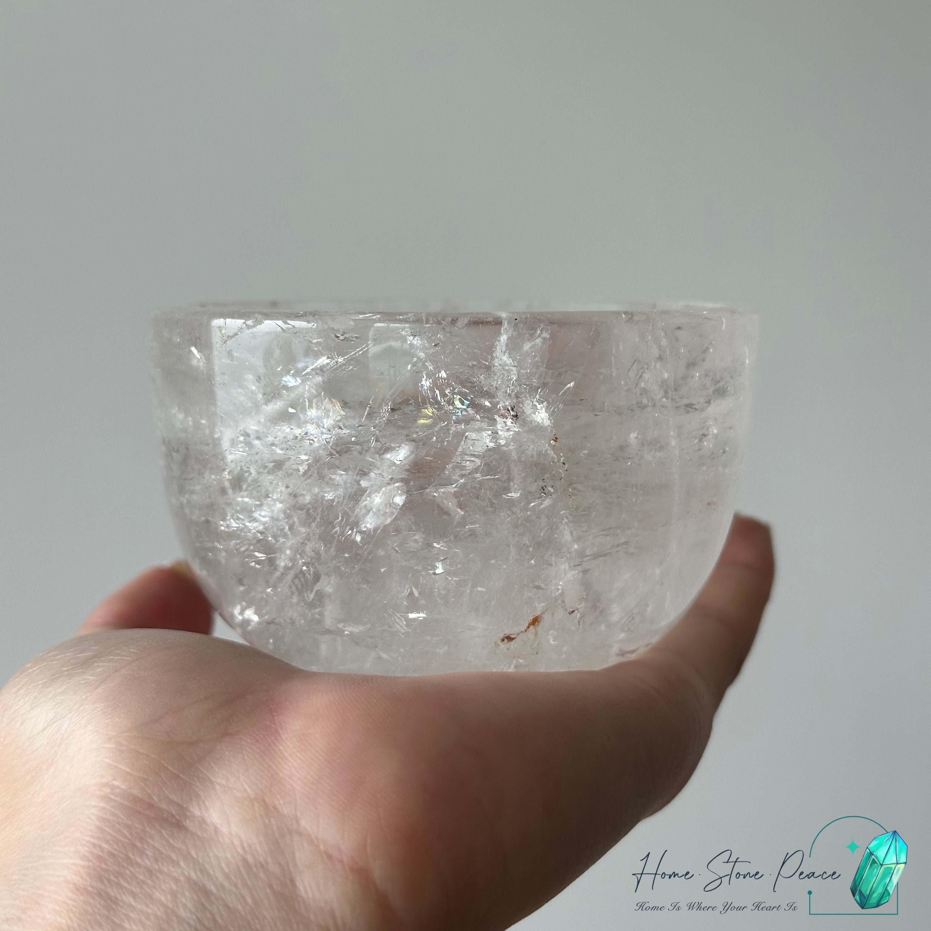 白水晶碗 Clear Quartz Bowl