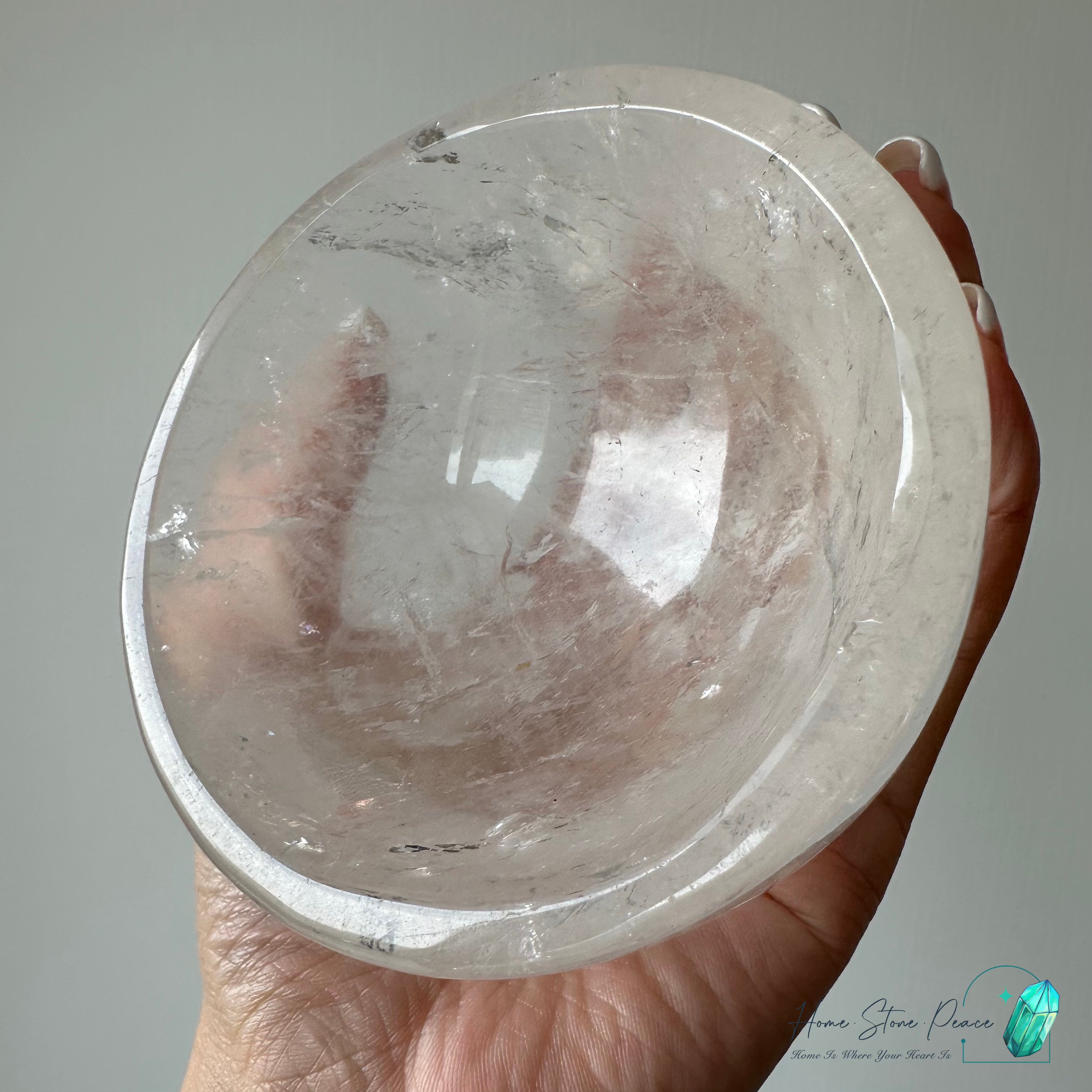 白水晶碗 Clear Quartz Bowl