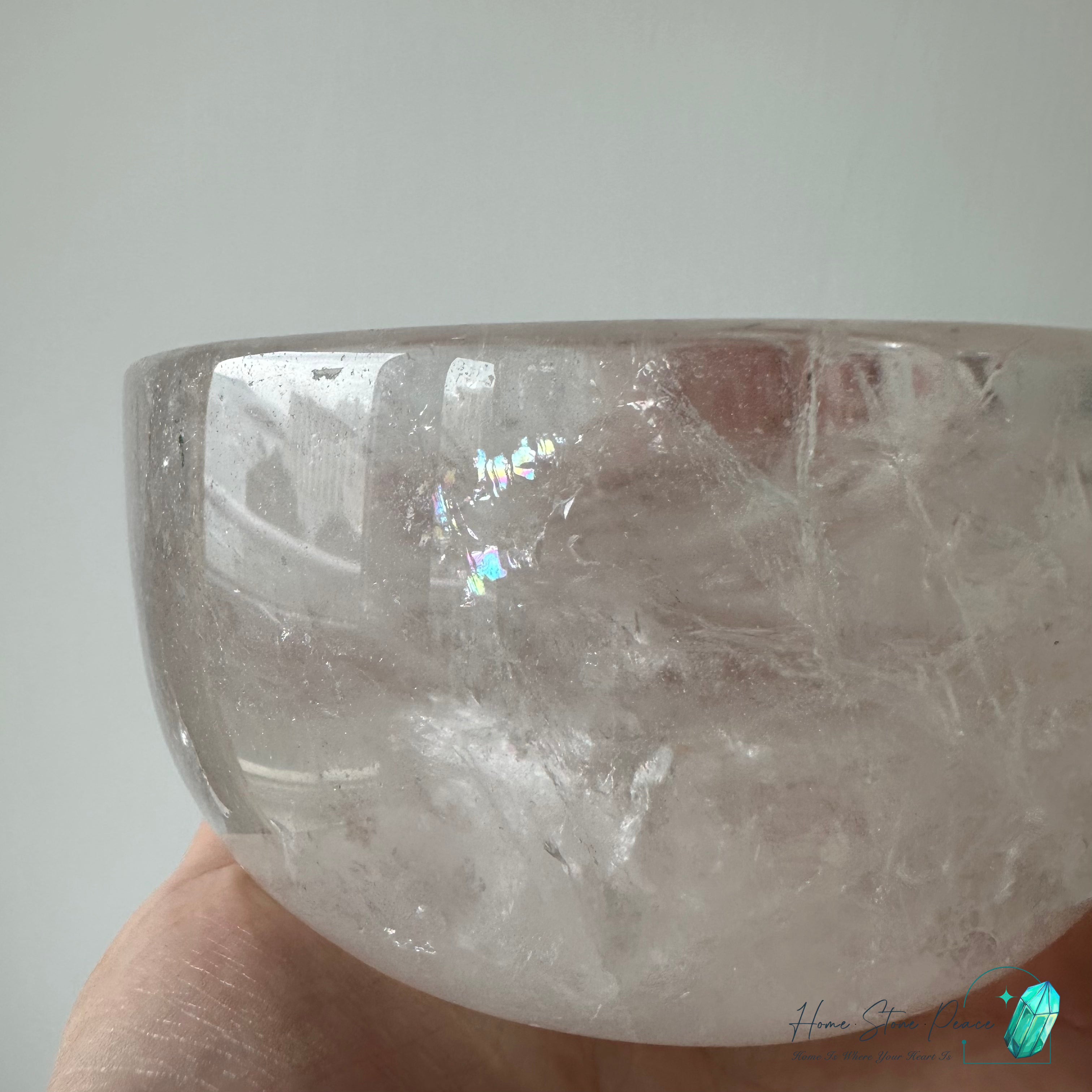 白水晶碗 Clear Quartz Bowl