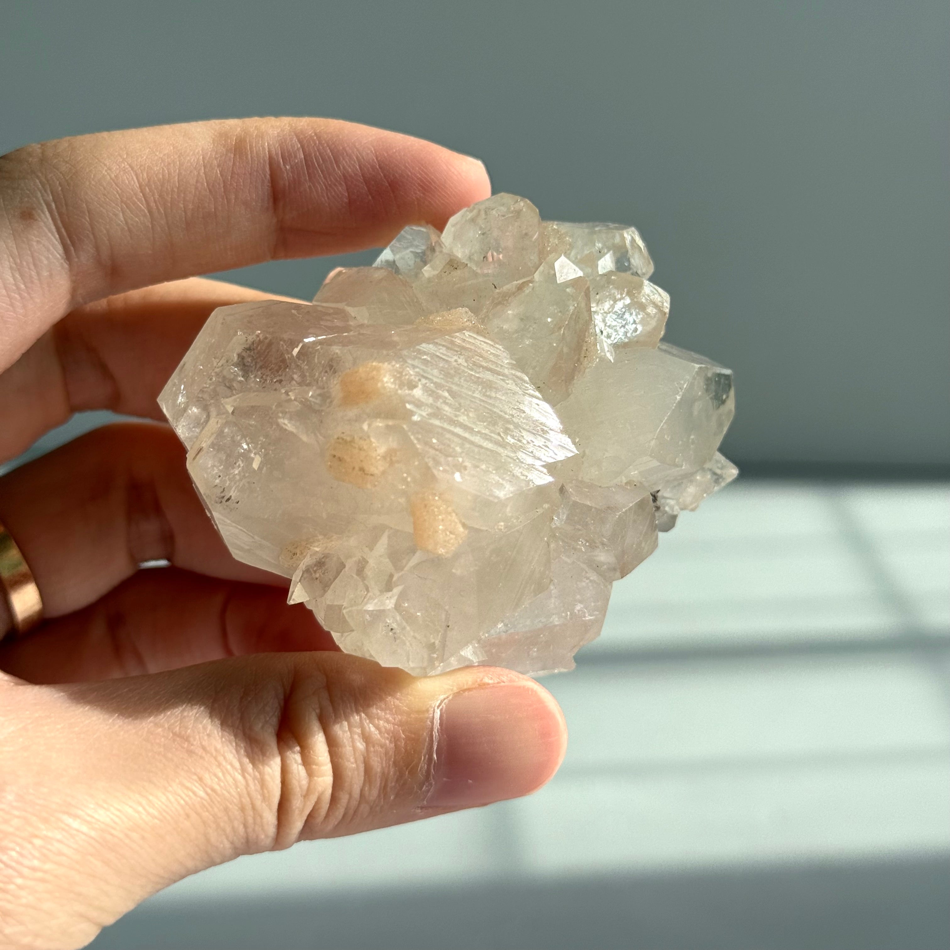 魚眼石沸石共生 Apophyllite Cluster